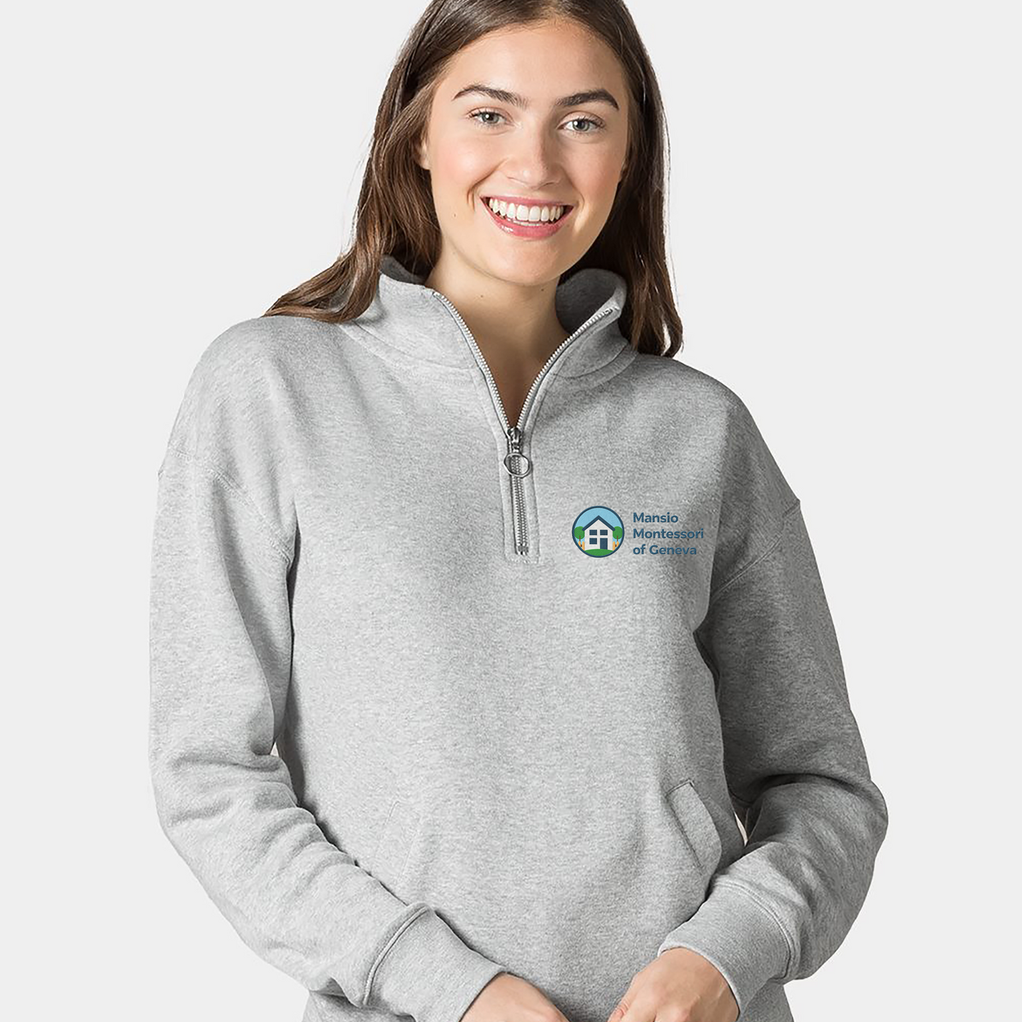 Mansio - Logo Quarter Zip