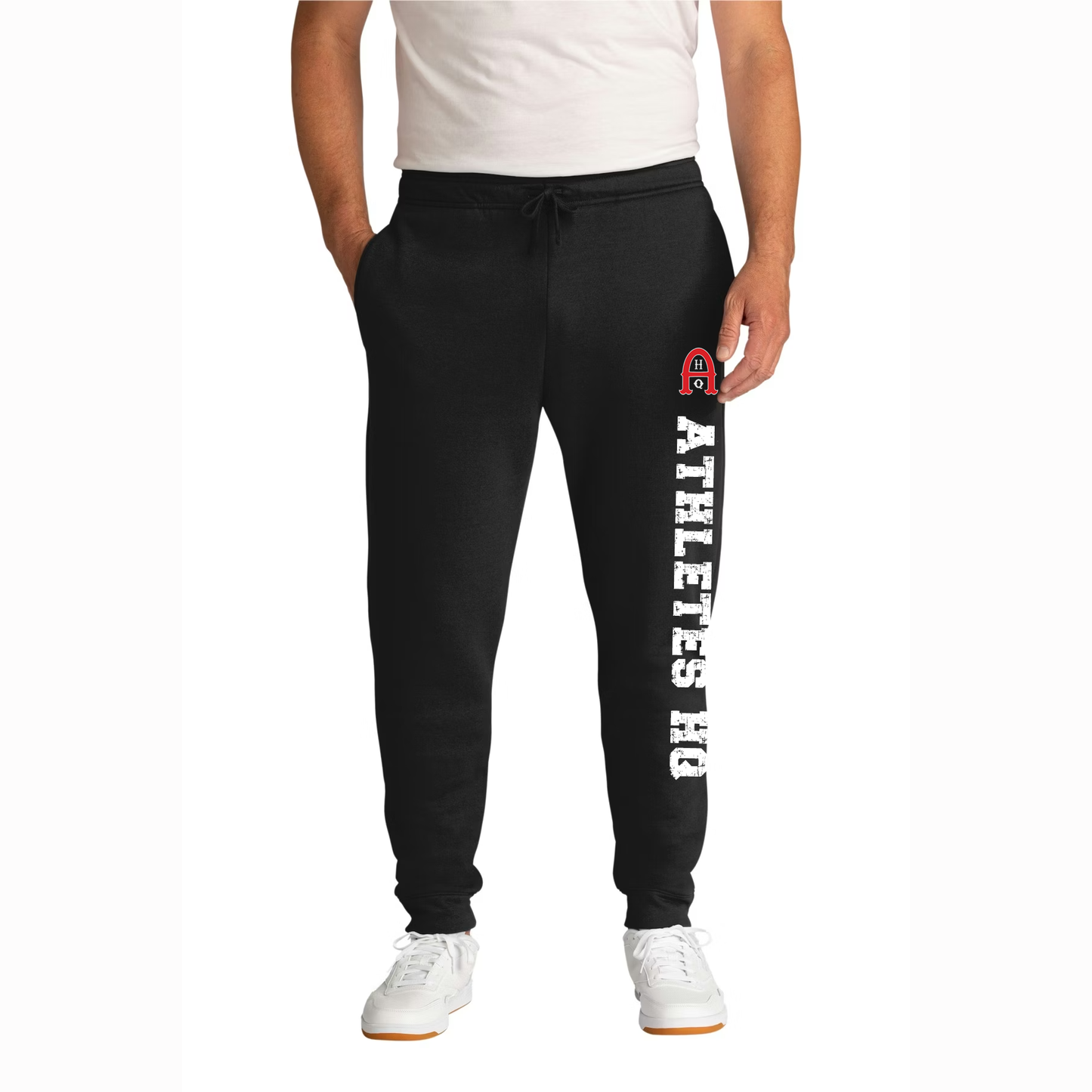 AHQ - Joggers with Logo - YOUTH AND ADULT