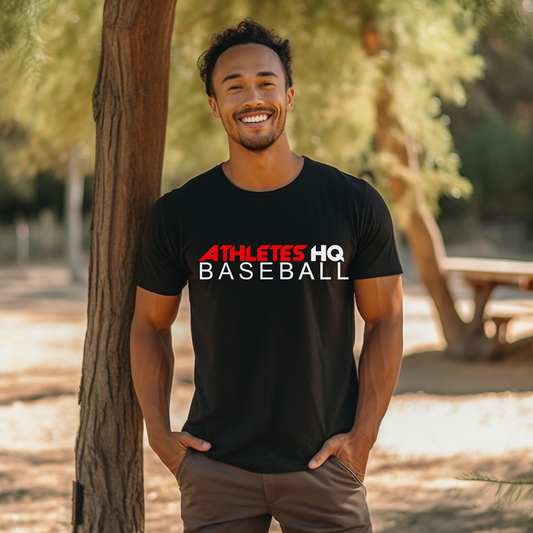 AHQ Adult Baseball Logo