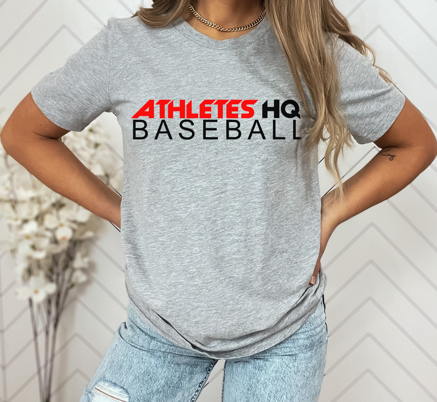 AHQ Adult Baseball Logo