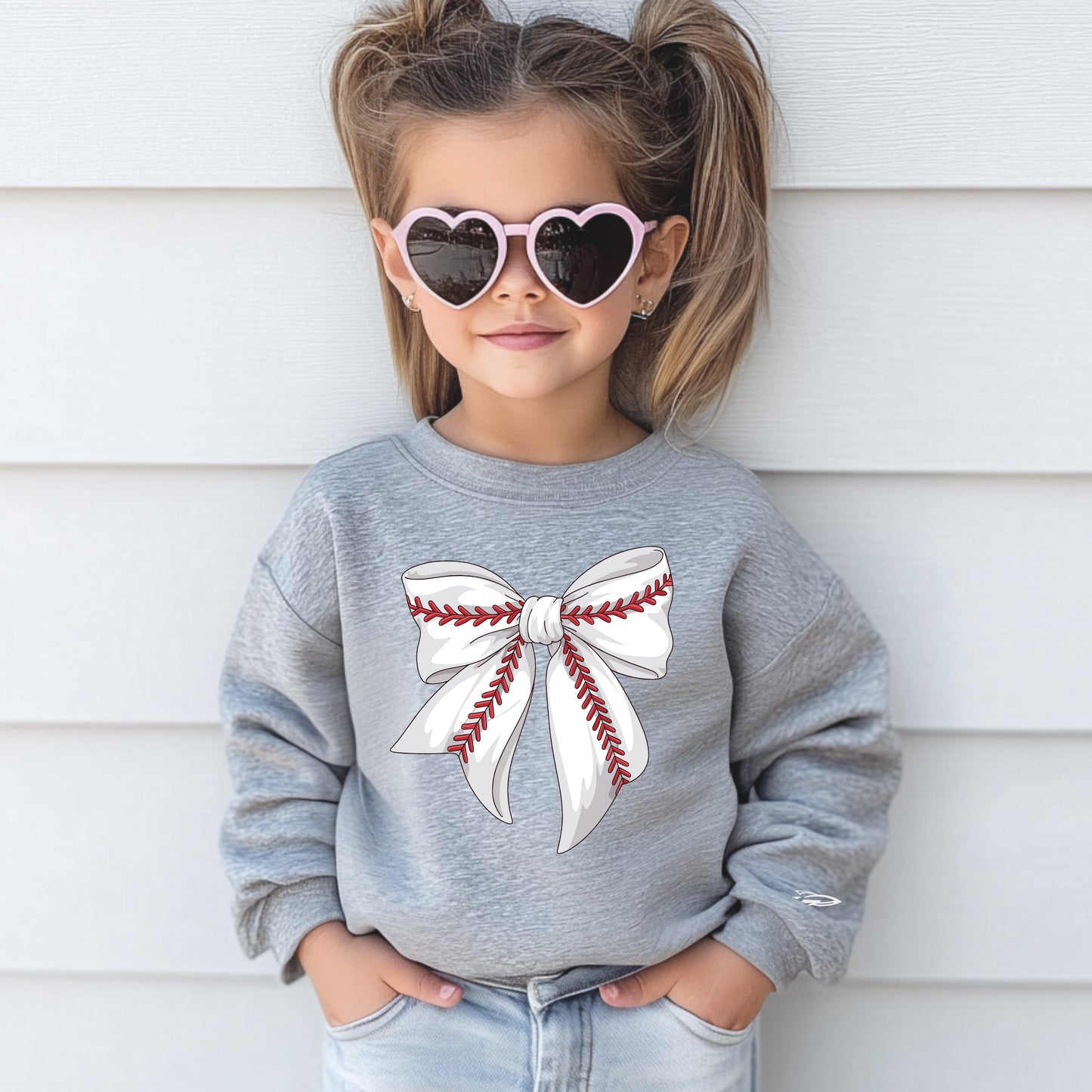 Baseball Bow with Rockets Logo on Sleeve - KIDS