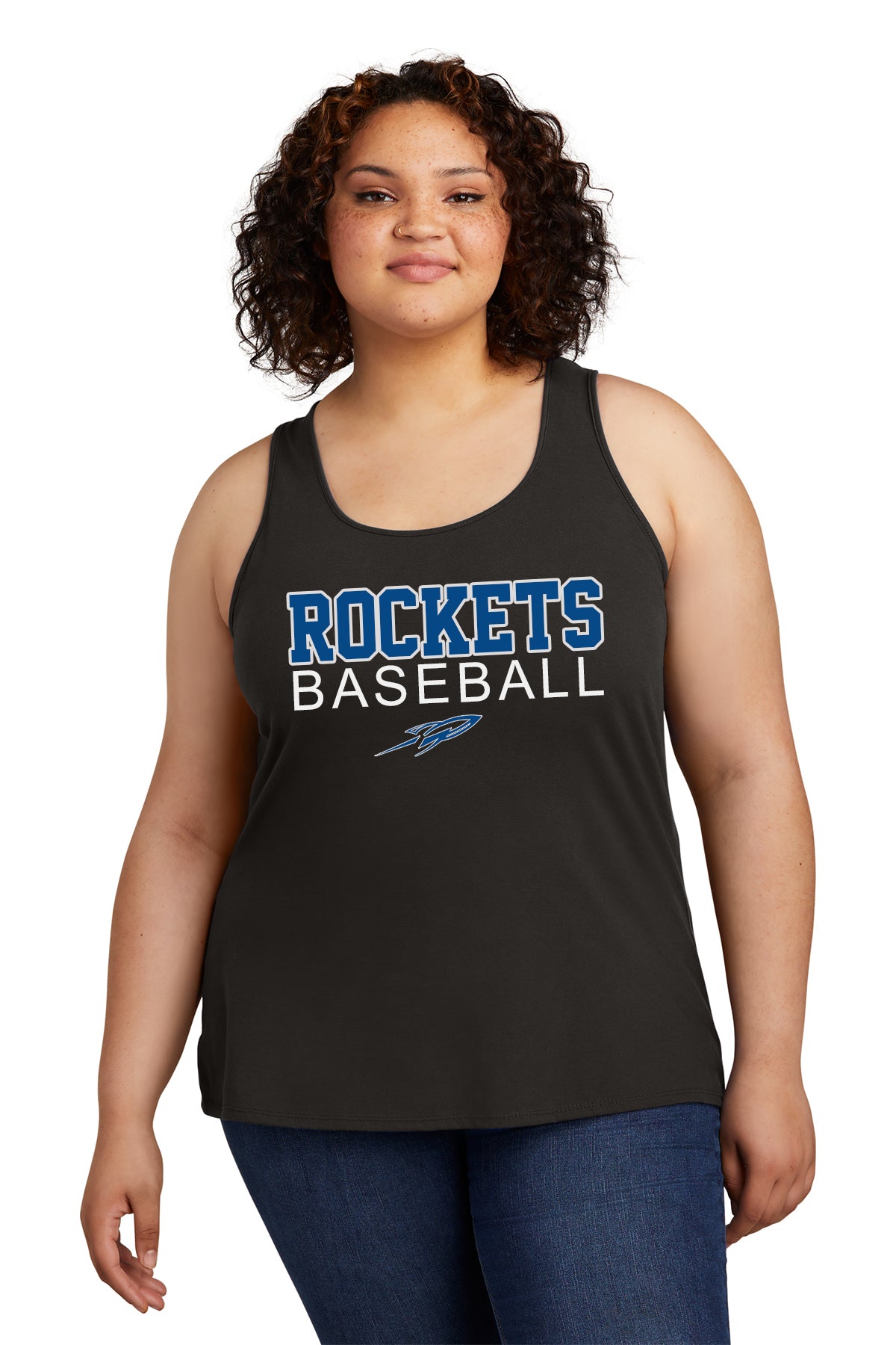 Ladies Tank or V Neck Rockets Shirt