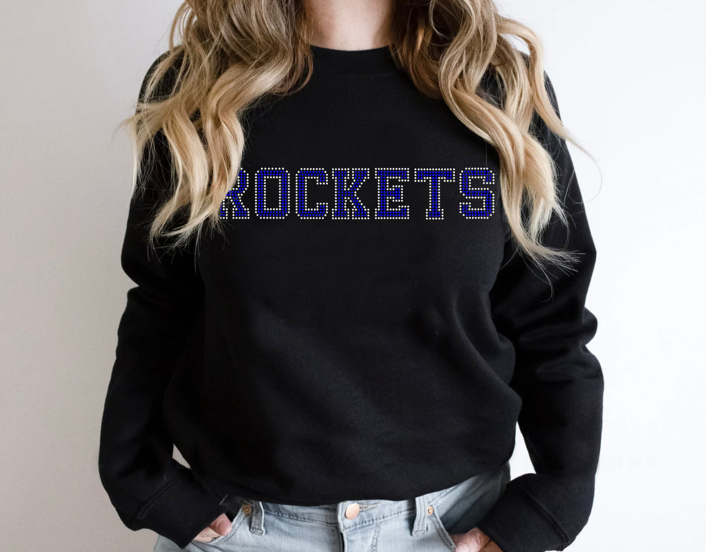 Rhinestone "Rockets" Design