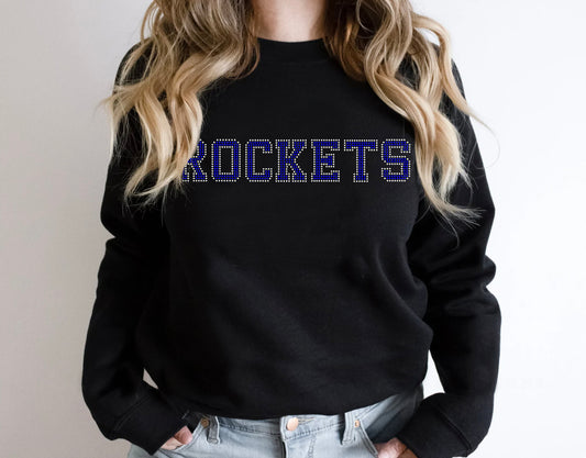 Rhinestone "Rockets" Design