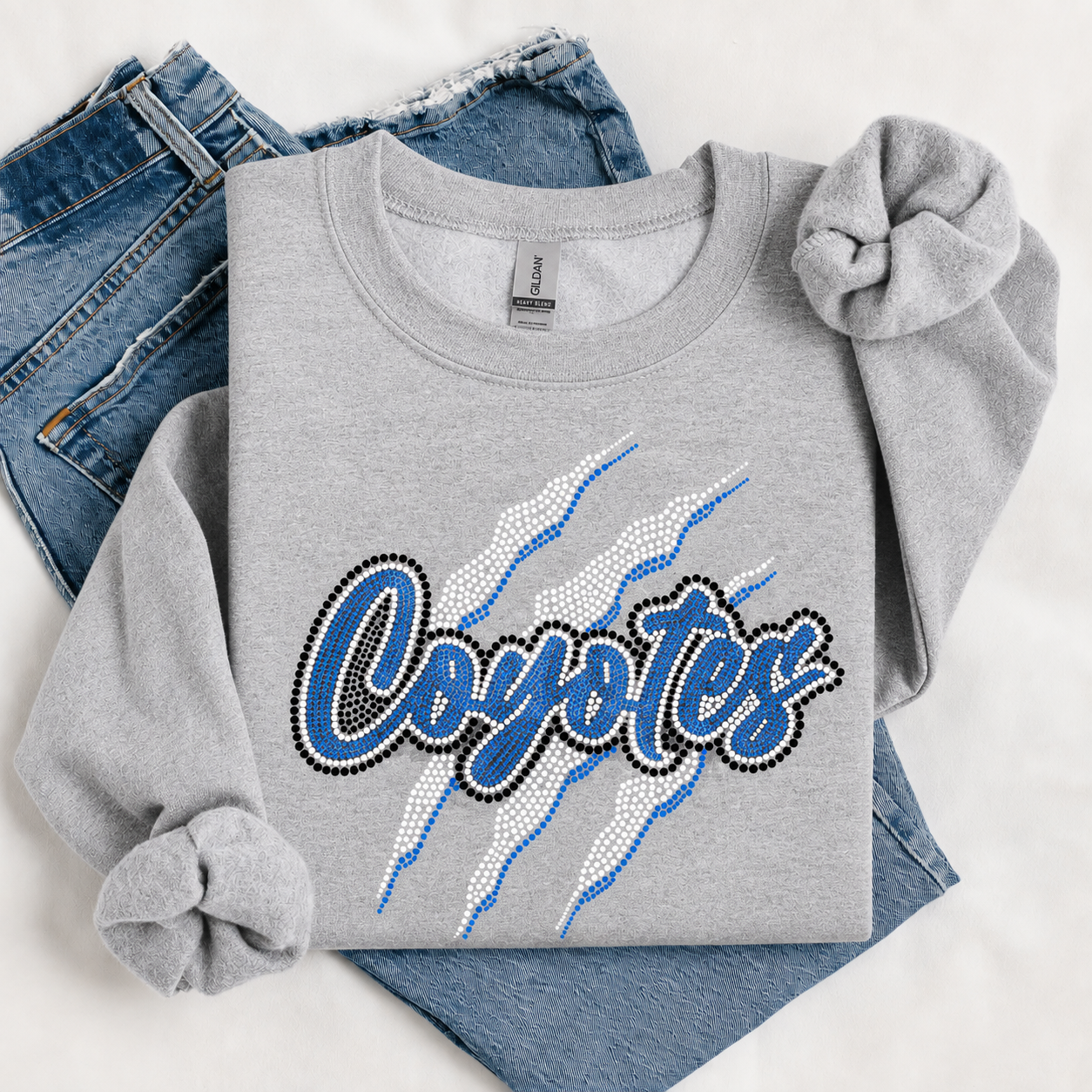 Prairie View Coyotes Spangles Design - YOUTH and ADULT