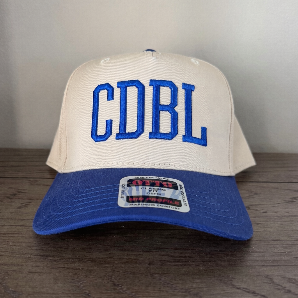 CDBL - Twill Trucker Hat with 3D Embroidery - Rockets or CDBL