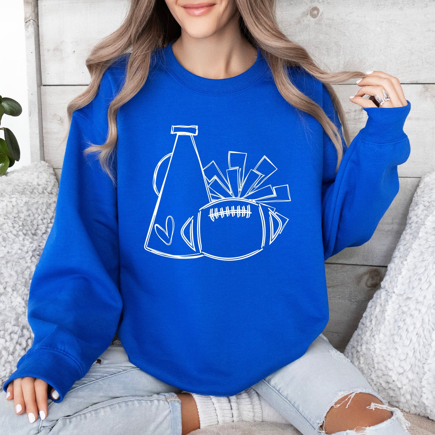 Football & Cheer Doodle