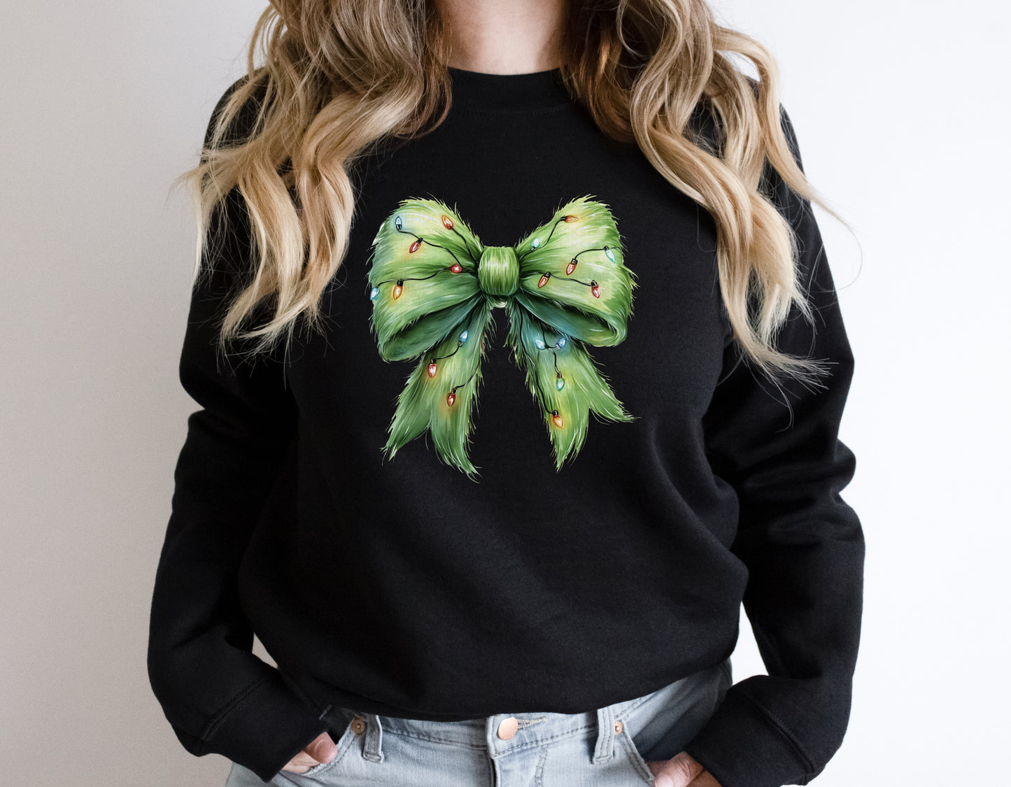 Grinch Bow