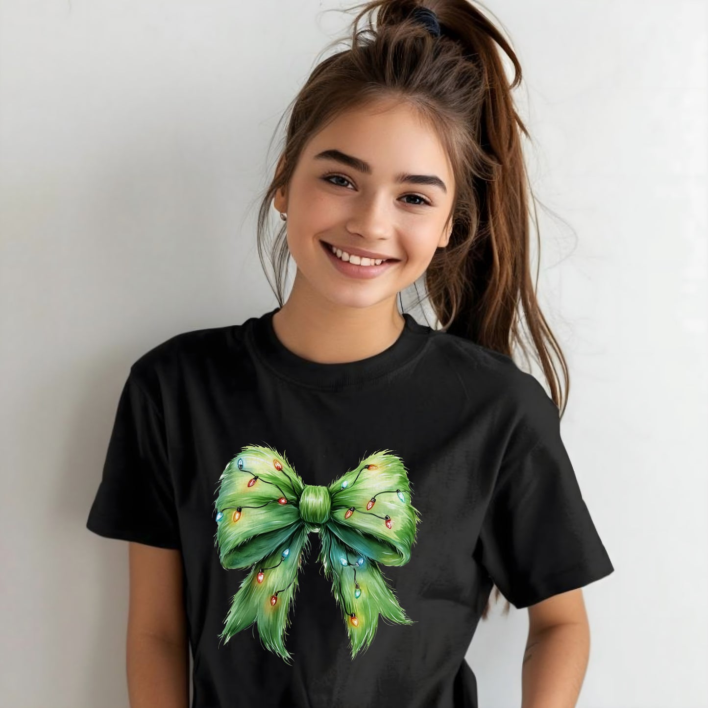 Grinch Bow - Kids