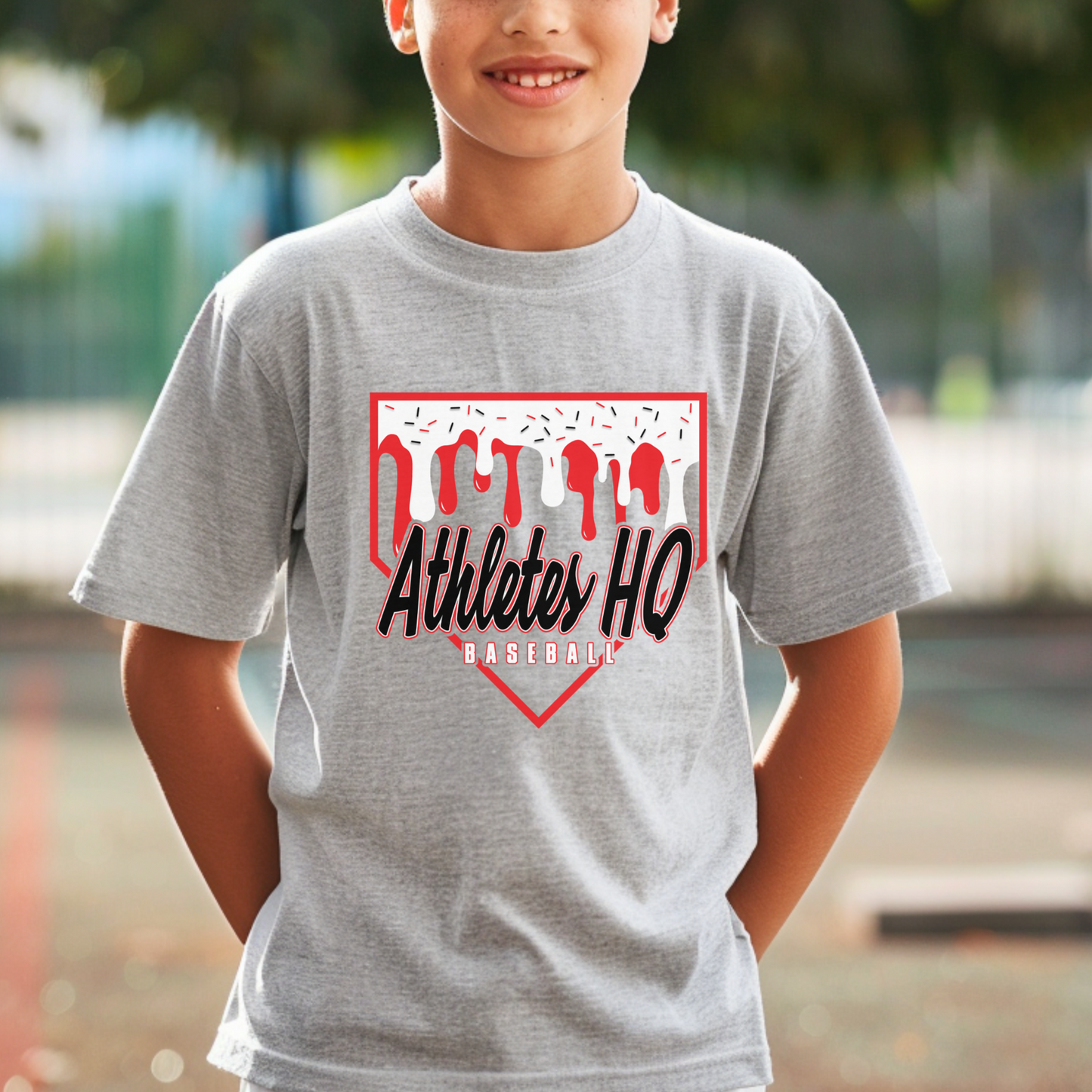 AHQ Baseball Drip - YOUTH