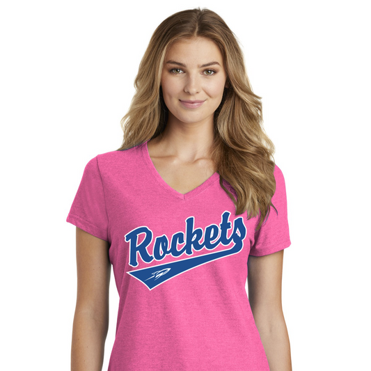 Rockets Logo - Charity Pink