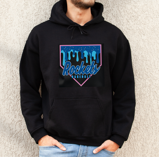 Rockets Baseball Drip - ADULT