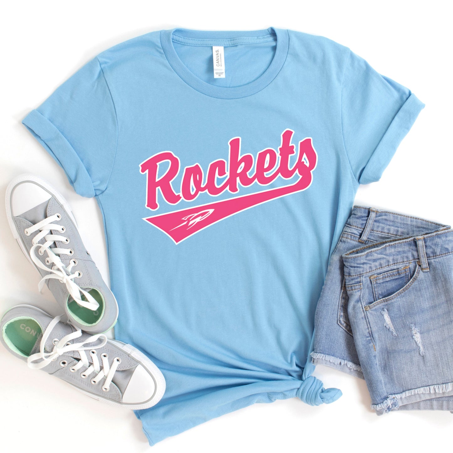 Rockets Logo - Light Blue