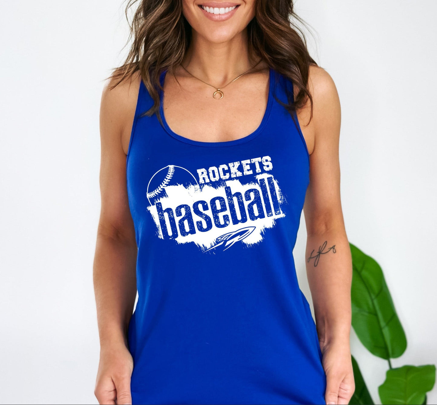 Rockets Baseball - Ladies Tank or V Neck