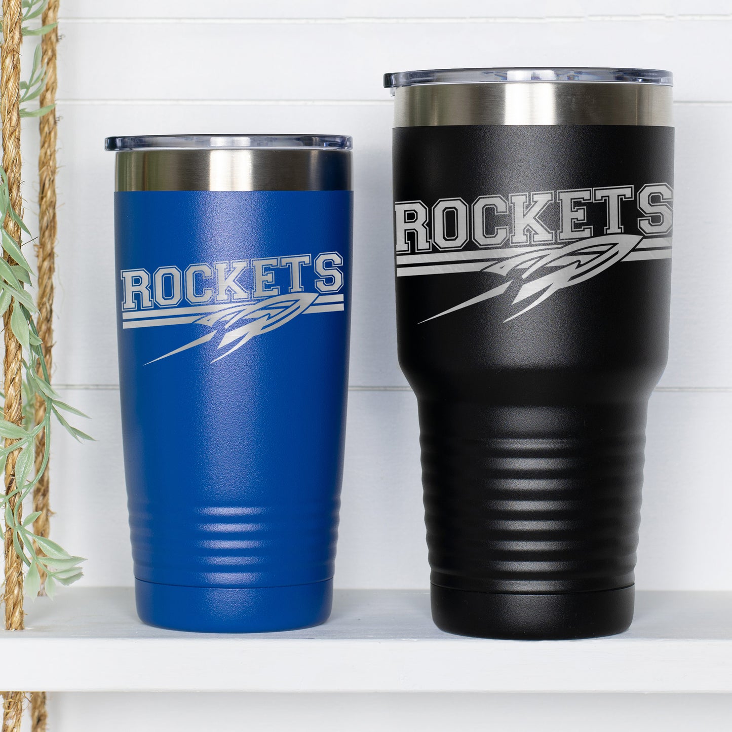 20 or 30 oz Rockets Logo Tumbler with Slide Lid