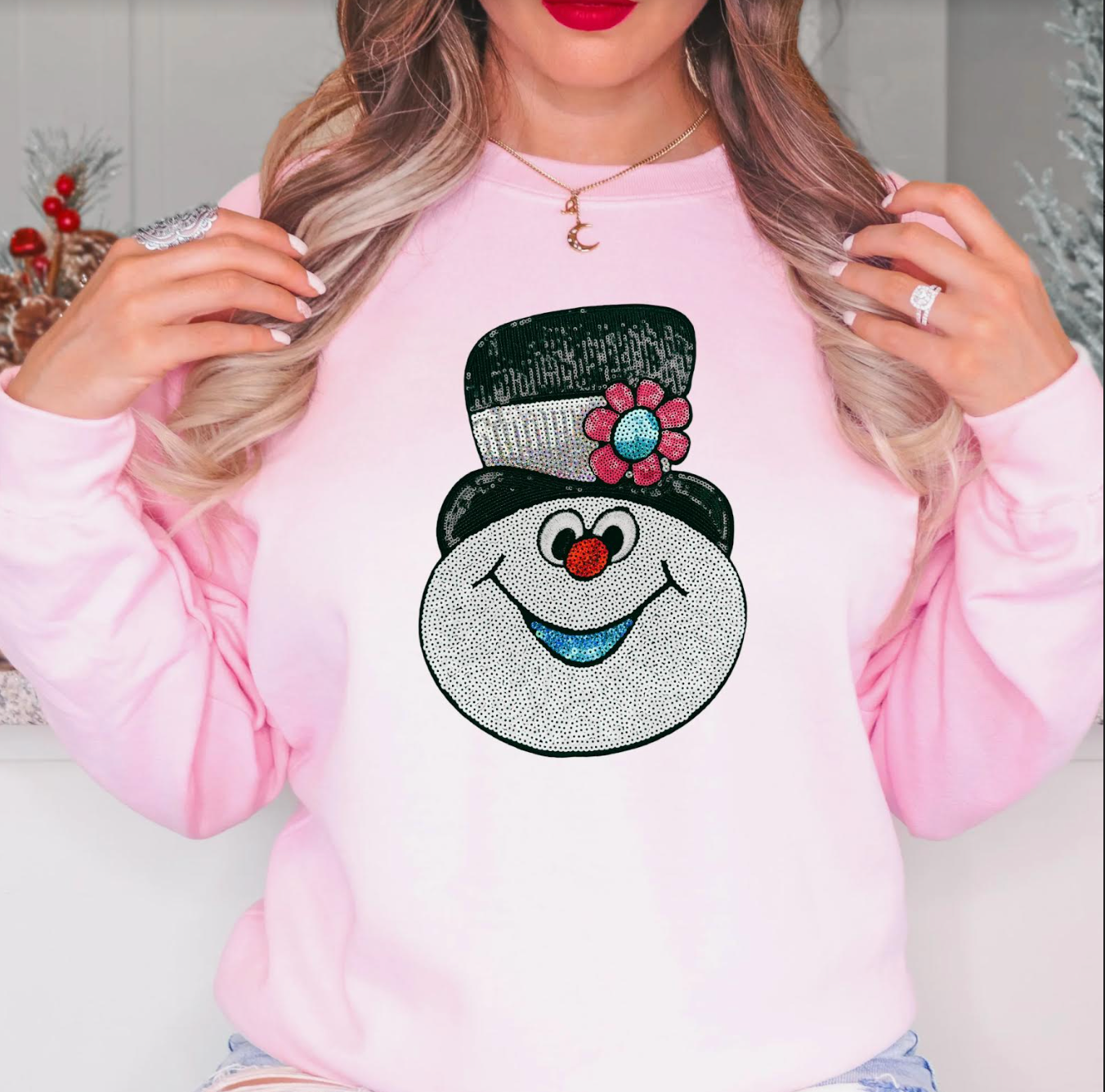 Frosty - Sequin Patch