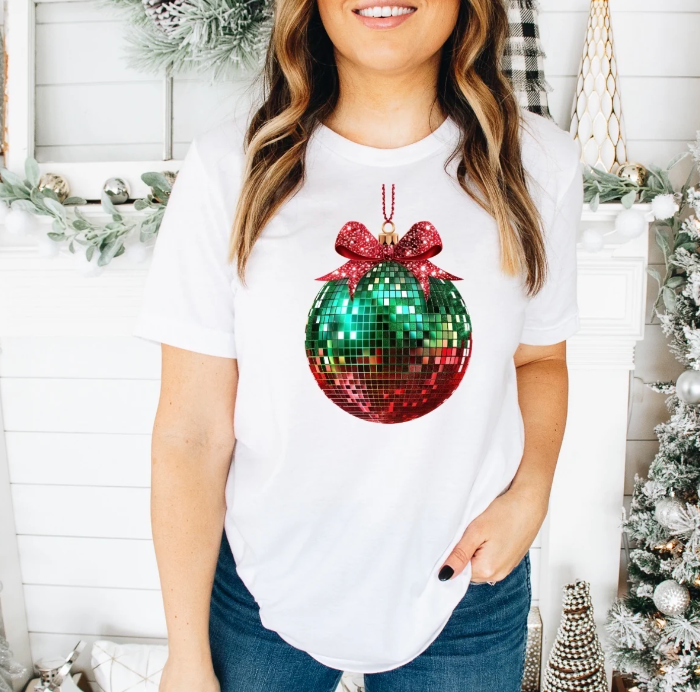 Disco Christmas Ornament