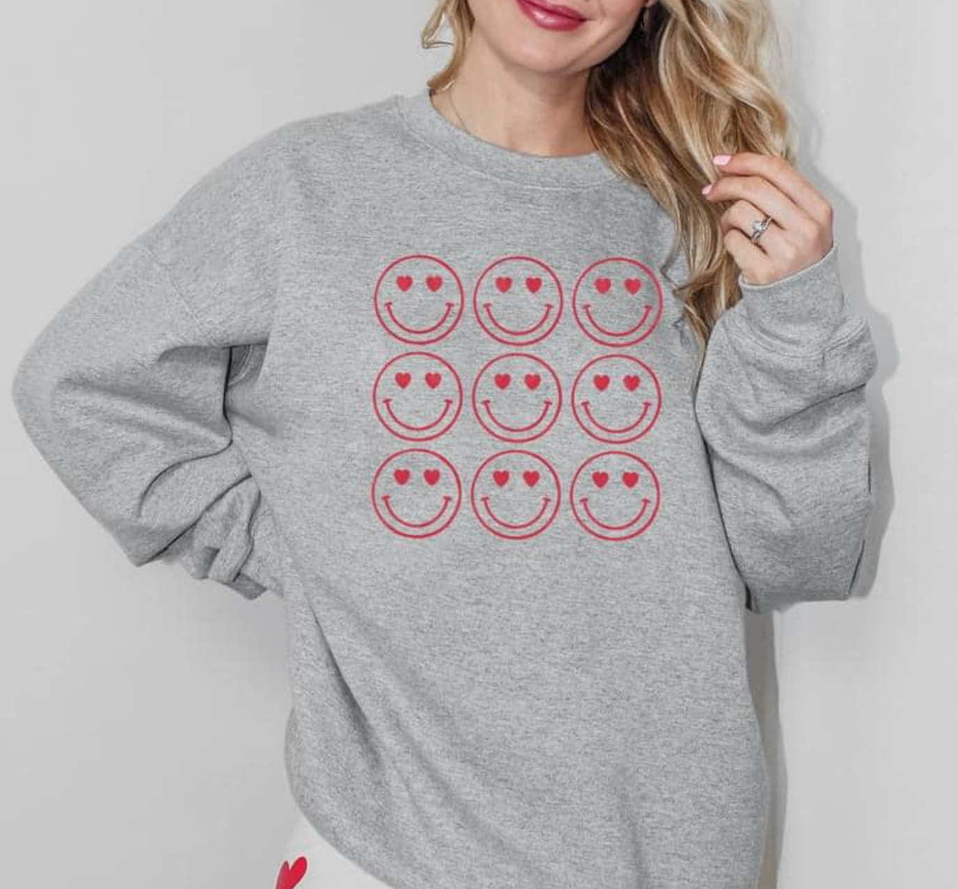 Smiley Faces Heart