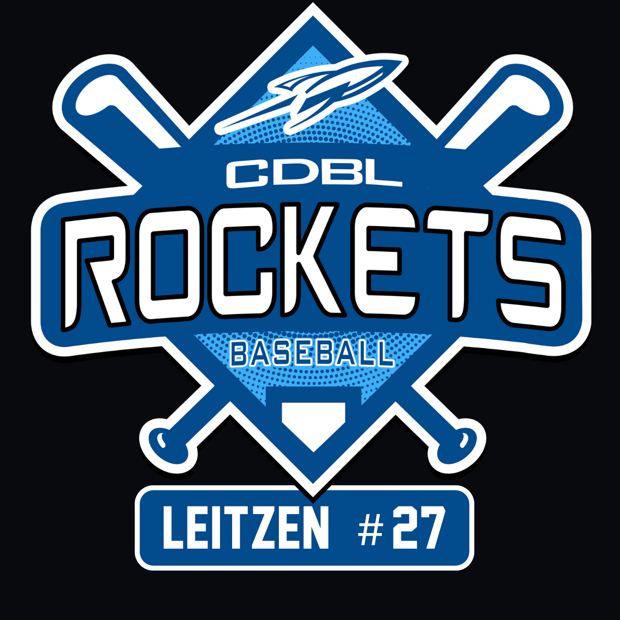 CDBL Rockets Car Window Decal