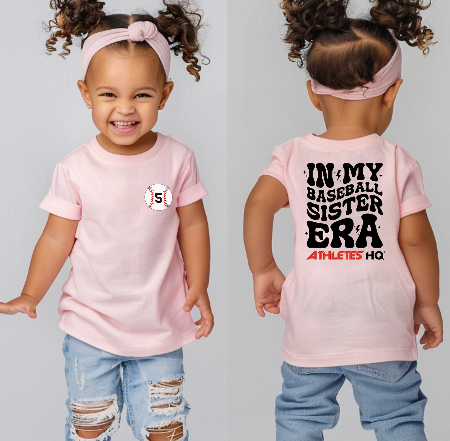 AHQ Baseball Sister Era- KIDS