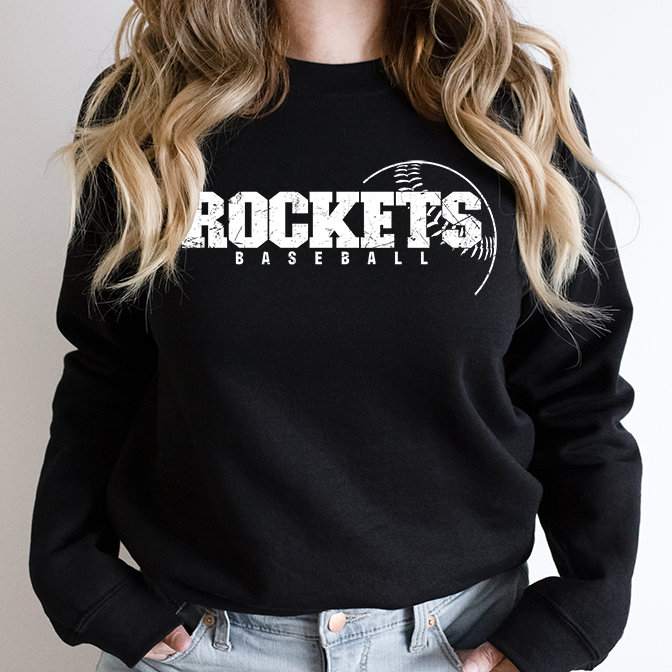 Rockets Baseball - Distressed