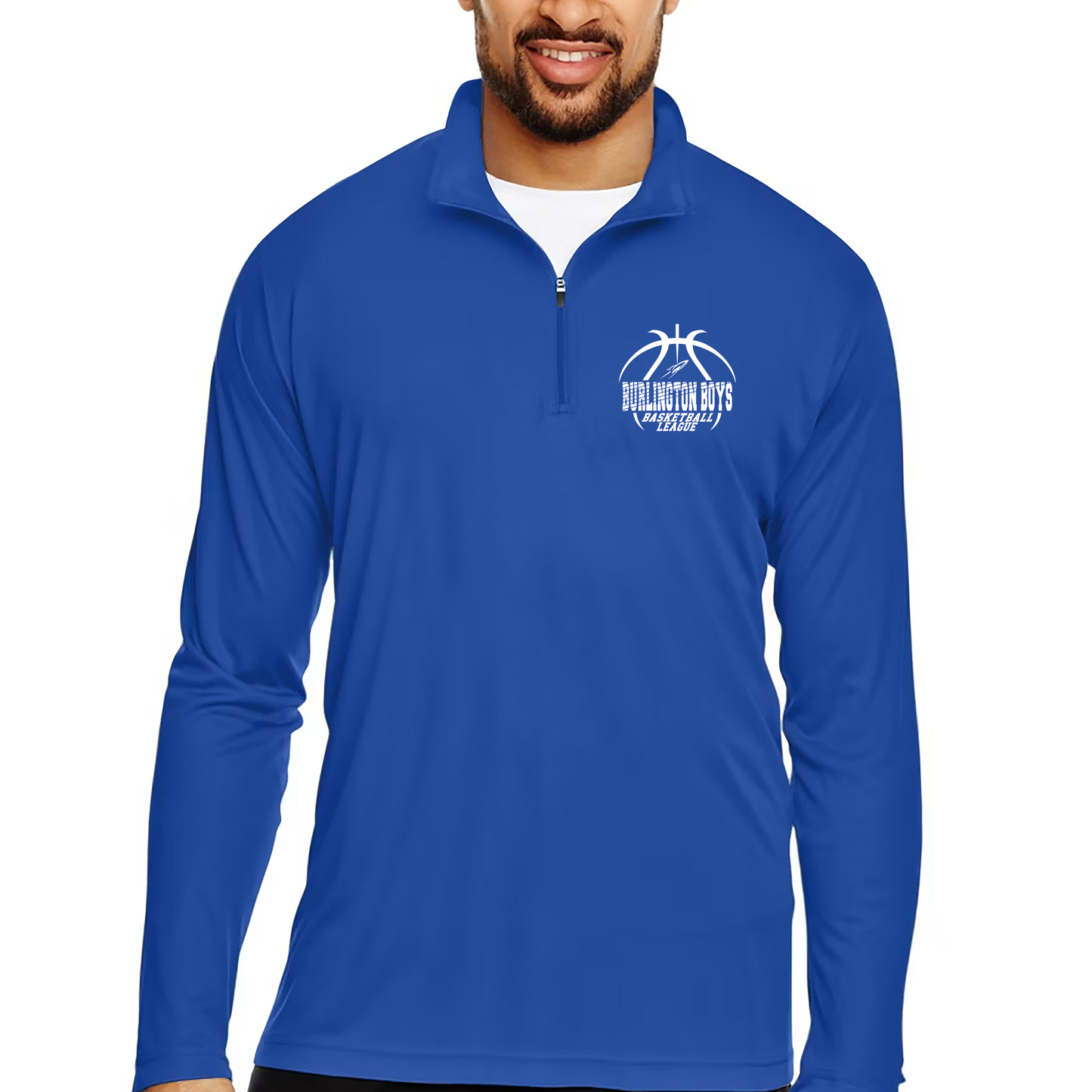 BBBL - Team 365 Men's Performance Quarter-Zip