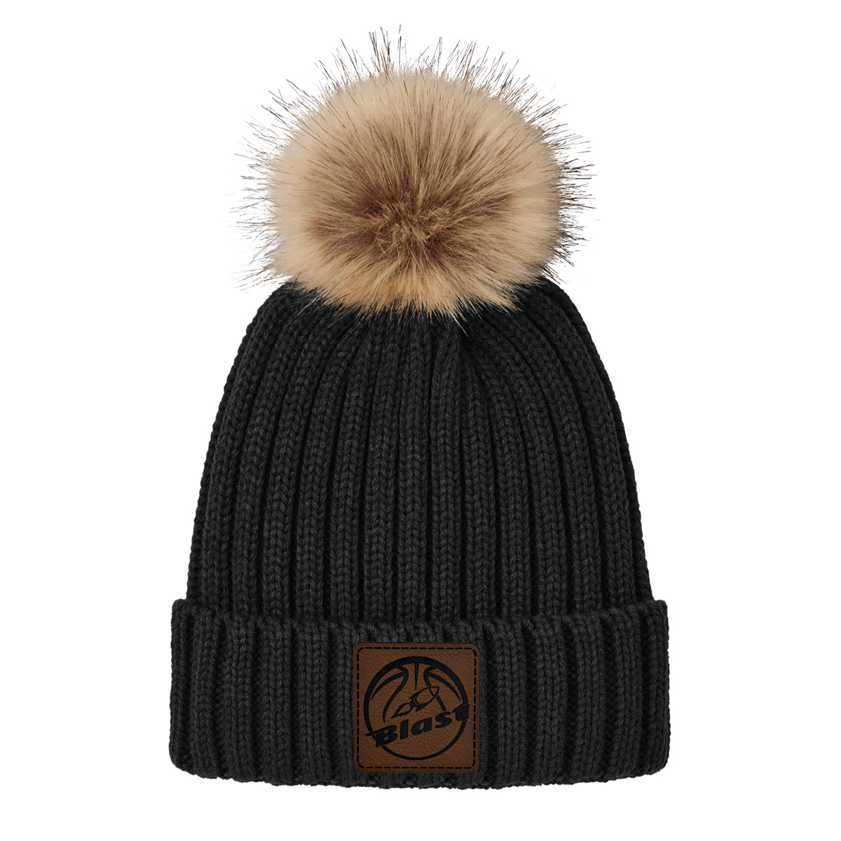Blast - Faux Fur Pom Beanie