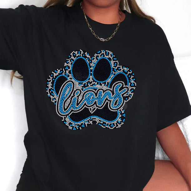 Lily Lake Lions Paw - SPANGLE - YOUTH and ADULT