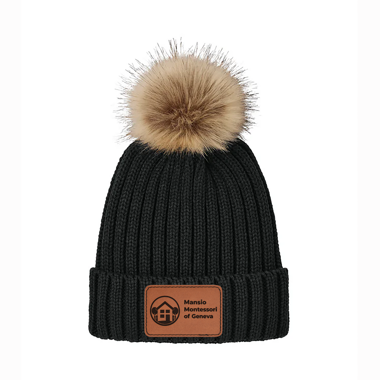 Mansio - Winter Beanie w/ Faux Fur Pom