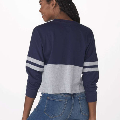 CDBL - Rockets - Ladies Crop Retro Shirt with SPANGLES