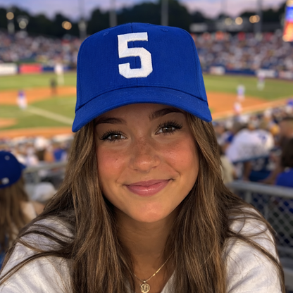 CDBL - Twill Trucker Hat with 3D Embroidery Number