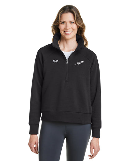 Ladies Under Armour 1/2 Zip with CDBL or ROCKETS Logo