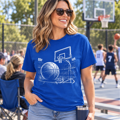 BBBL - Half-Tone Basketball Court