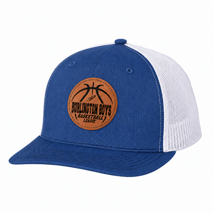 BBBL - Snapback Hat with Leather Patch with BBBL Logo