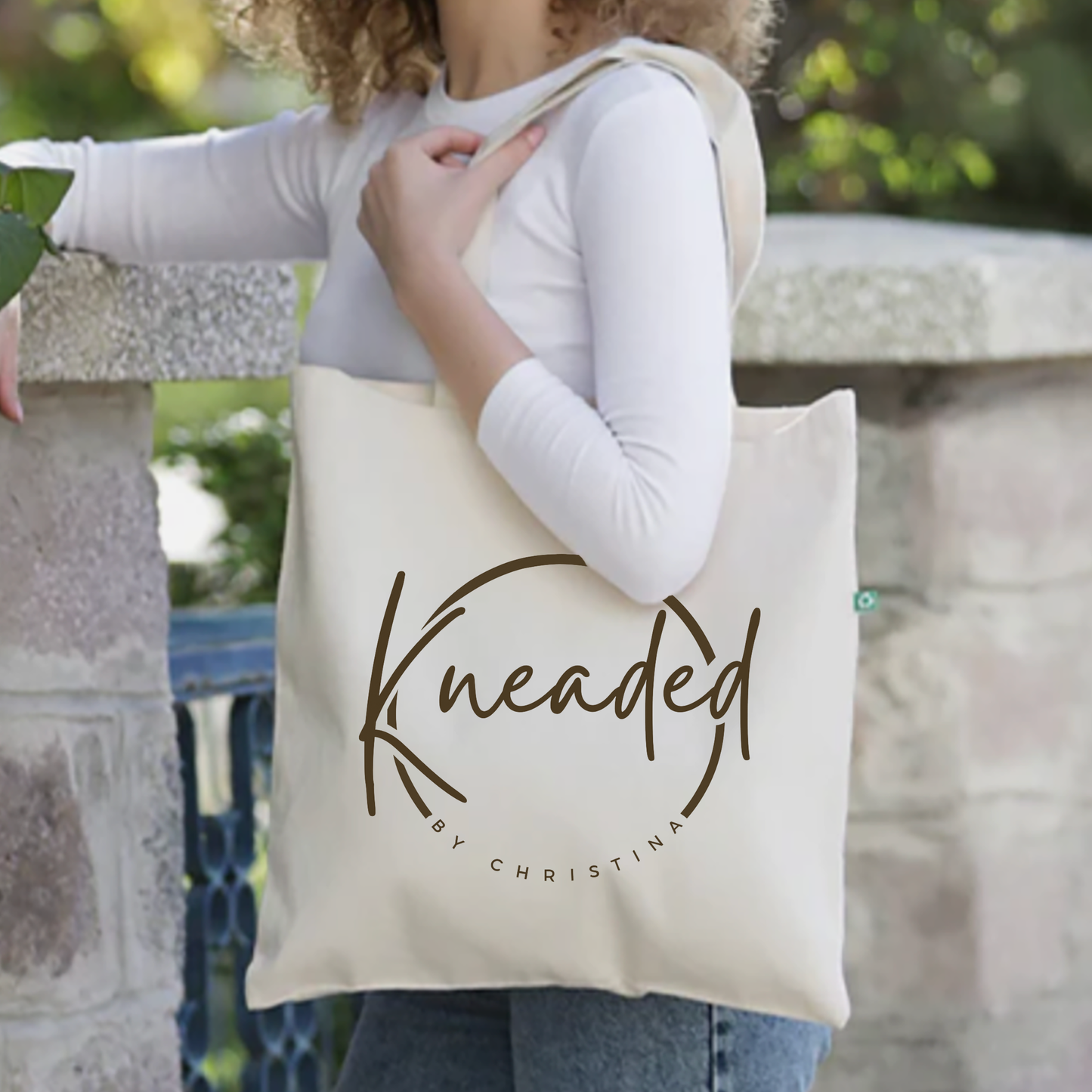Kneaded By Christina - Recycled Canvas Tote