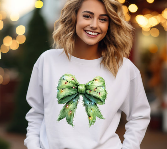 Grinch Bow