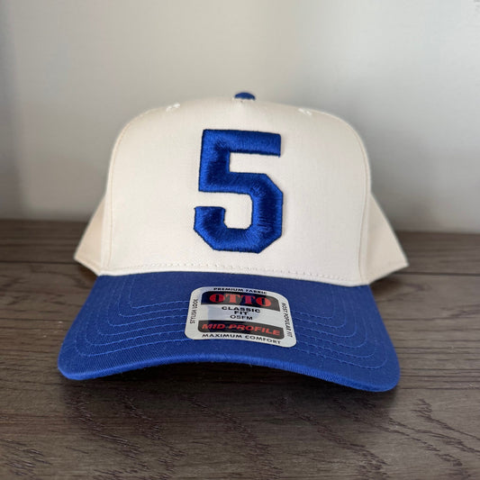 CDBL - Twill Trucker Hat with 3D Embroidery Number