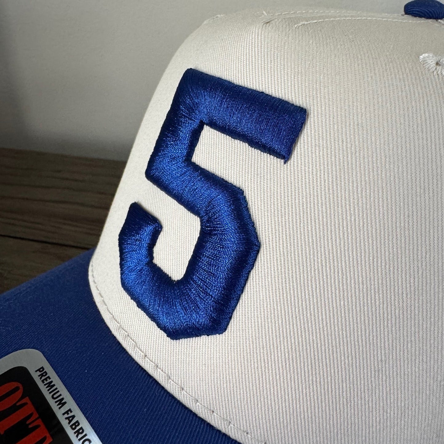 CDBL - Twill Trucker Hat with 3D Embroidery Number
