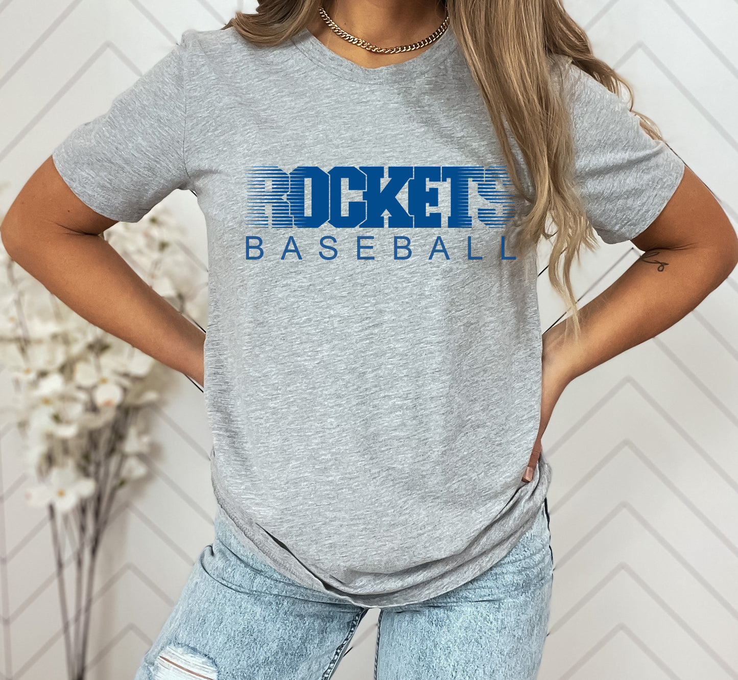 Rockets Streak Design - Adult