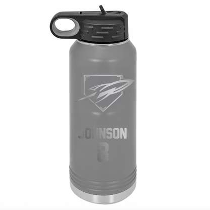 20 or 32 oz Rockets Water Bottle