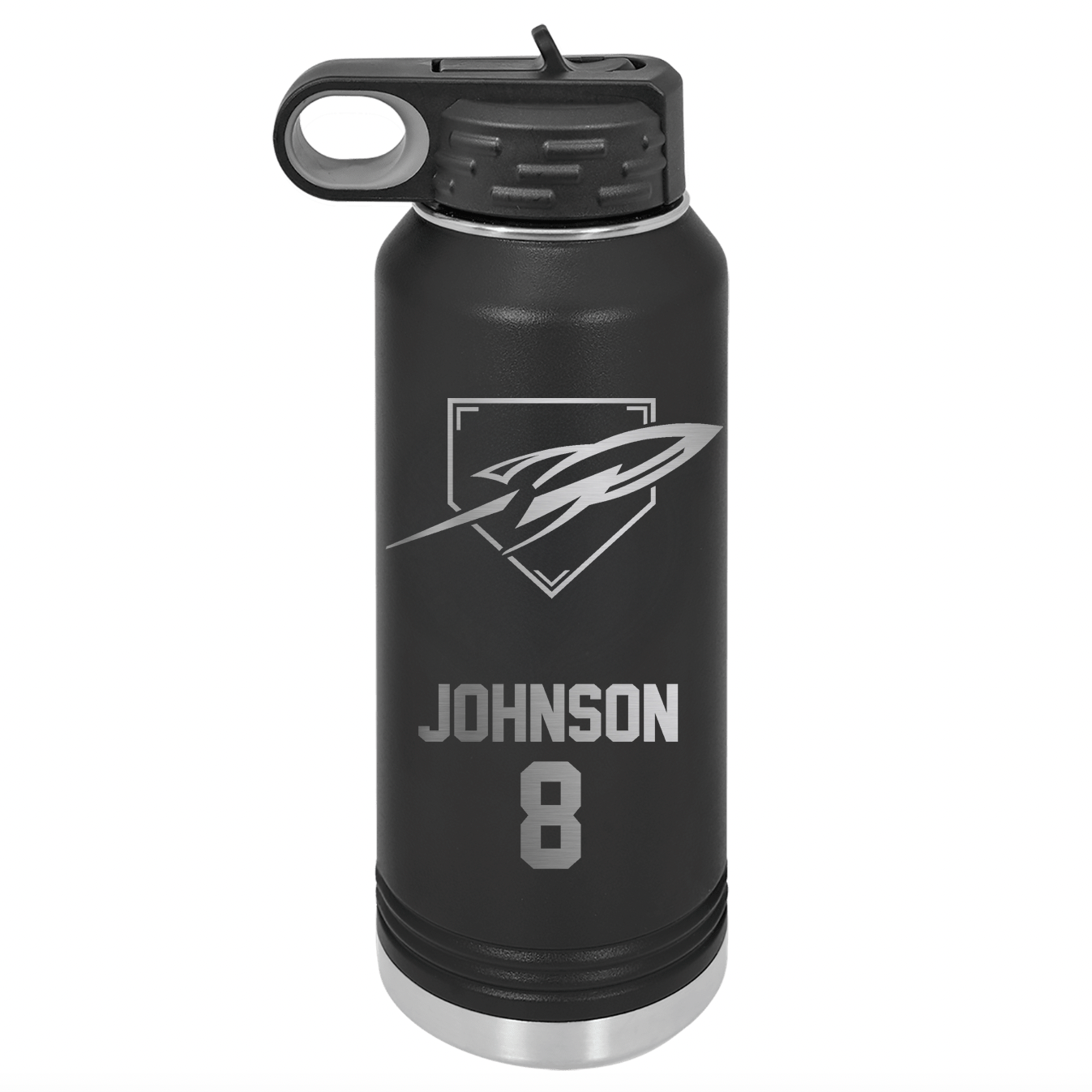 20 or 32 oz Rockets Water Bottle