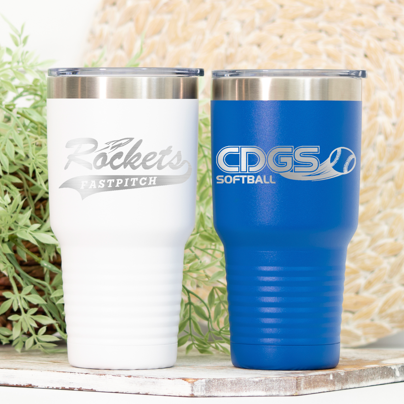 CDGS - 20 or 30 oz Fastpitch or CDGS Logo Tumbler