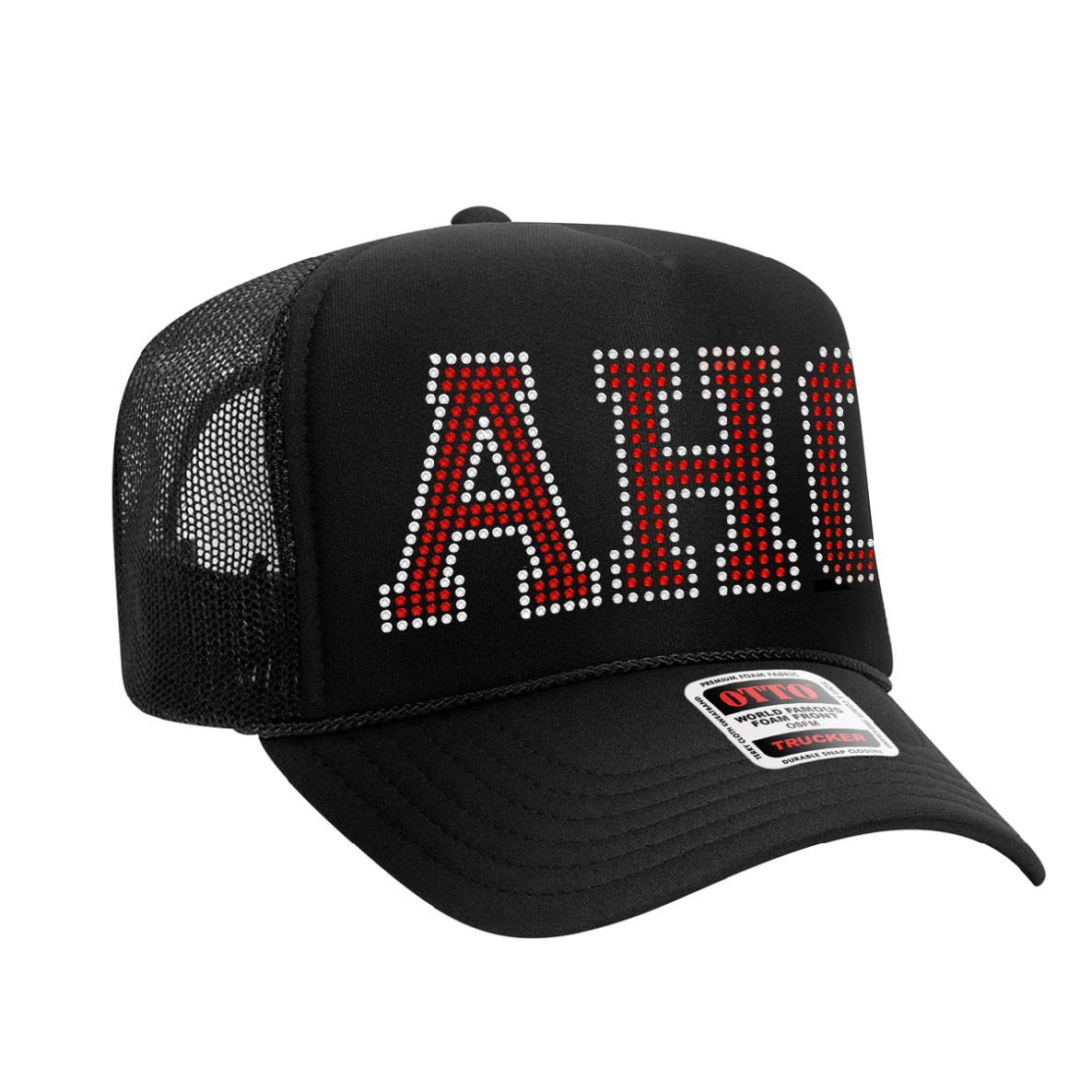 AHQ - Rhinestone Trucker Hat