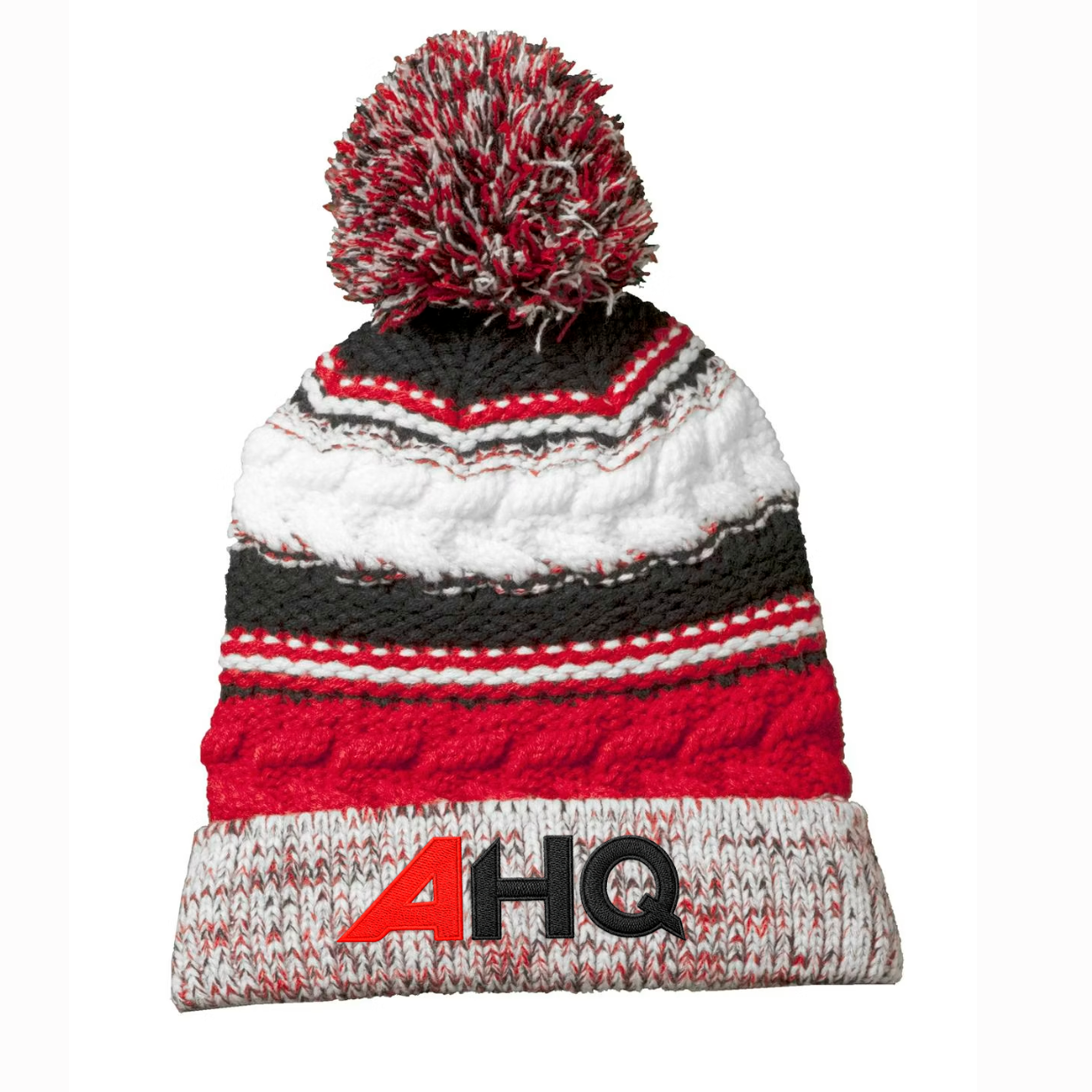 AHQ - Embroidered Winter Hat