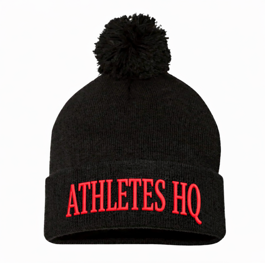 AHQ - Embroidered Winter Hat