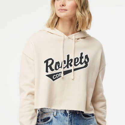CDBL - Women’s Lightweight Crop Hooded Sweatshirt