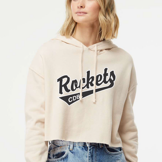 CDBL - Women’s Lightweight Crop Hooded Sweatshirt