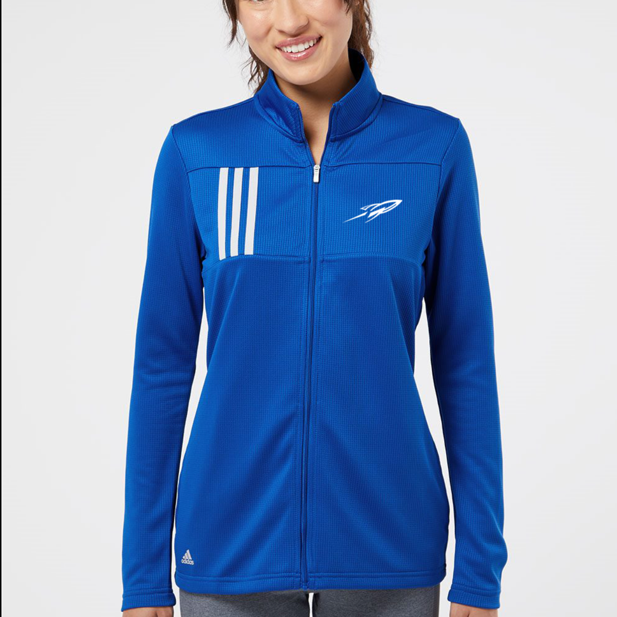 CDBL Rockets - Adidas Double Knit Quarter-Zip Pullover - Mens and Ladies