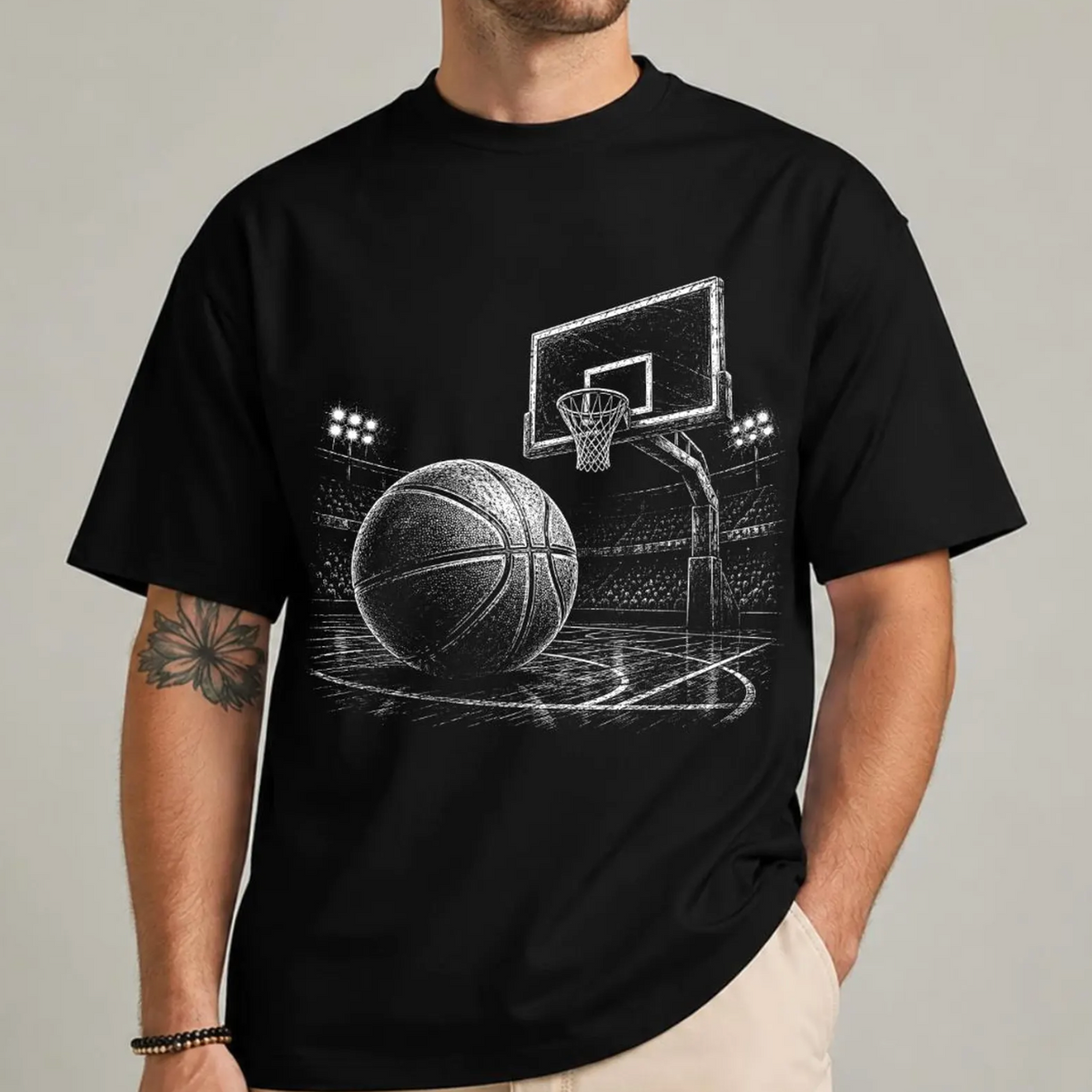 BBBL - Half-Tone Basketball Court