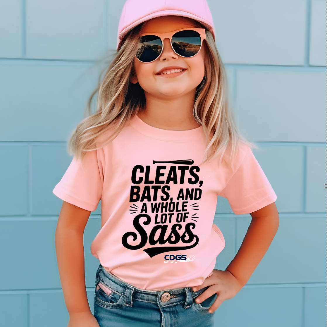 CDGS - Bats, Cleats and Sass - TODDLER and YOUTH